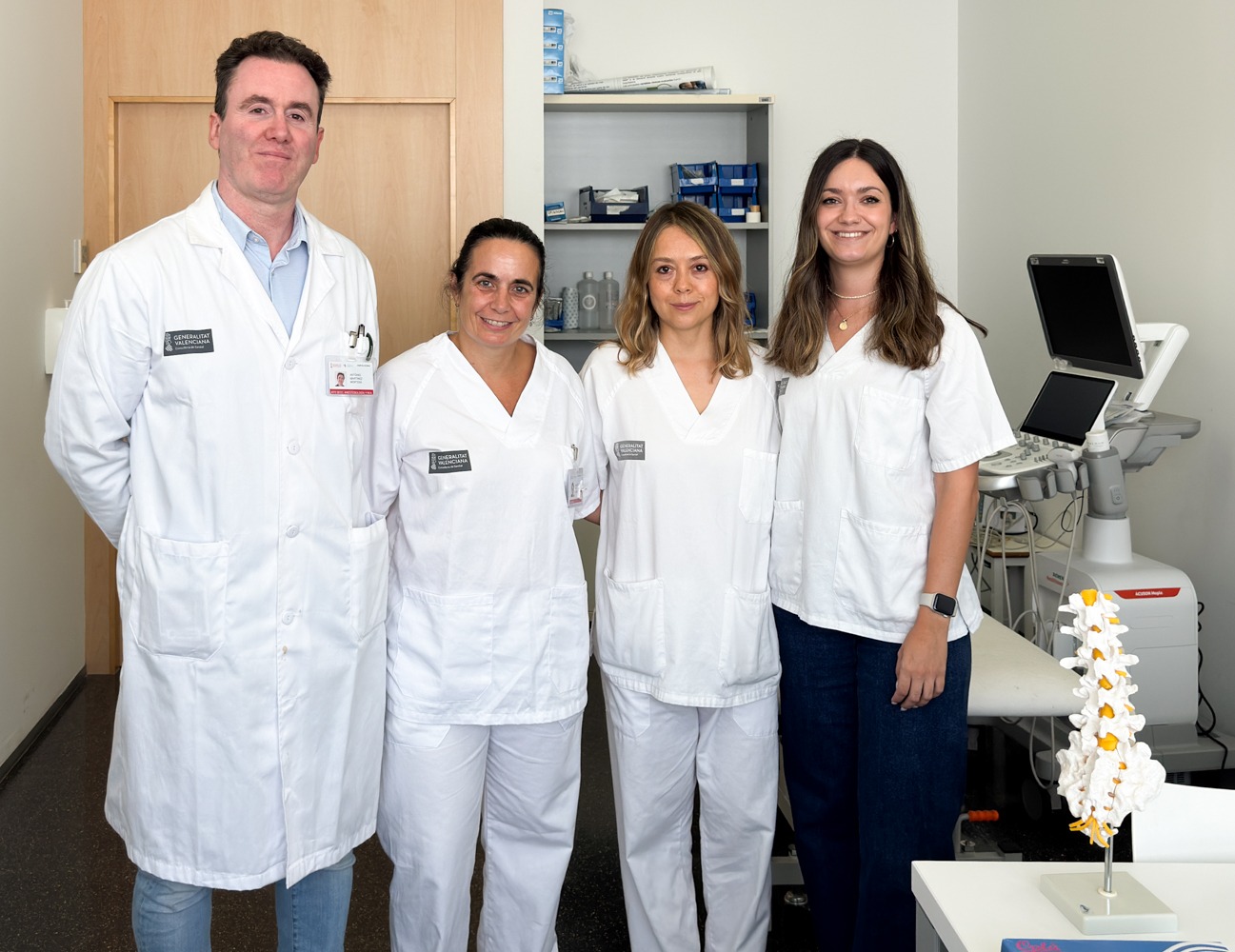 facultativos de la unidad de dolor