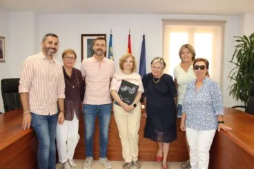 Firma de convenio en Benitatxell