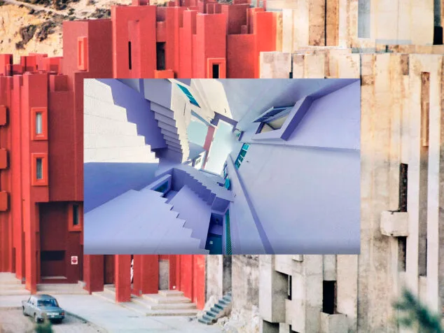 imagen de archivo de la muralla roja de calp y de la realidad virtual inmersiva imagenes propiedad del ayuntamiento de calp y autoria de lookish spain