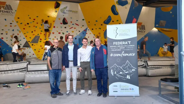 Benissa, capital autonómica de la escalada: el nuevo Rocódromo Municipal abre al público avalado por la FEMECV 32 inauguracion del rocodromo municipal de benissa 28