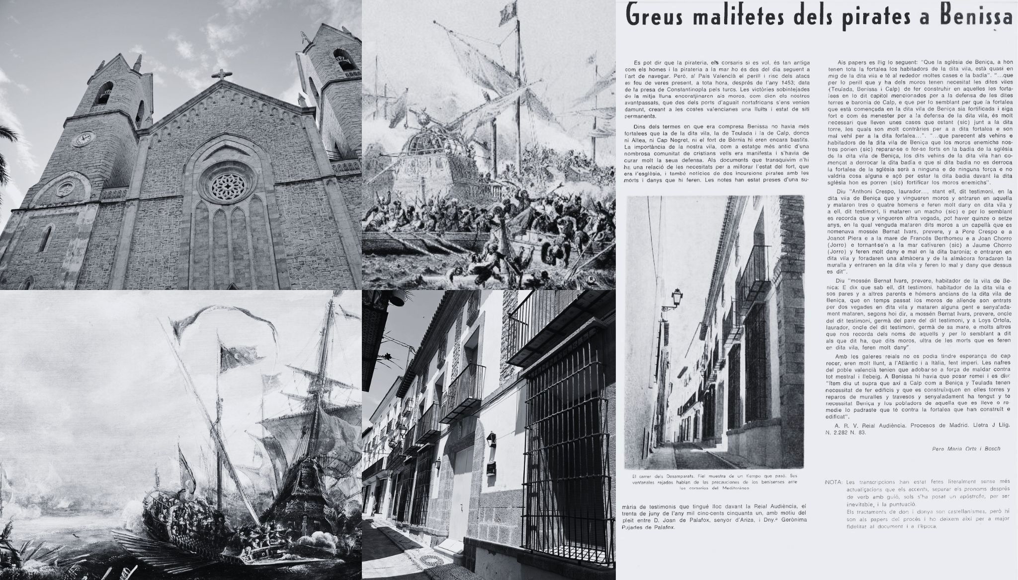 los piratas atacaron benissa