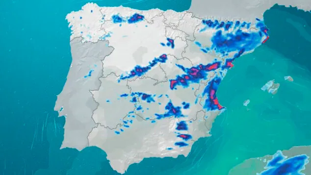 mapa de precipitacion acumulada el lunes 13 de octubre a las 23 55 horas rtve