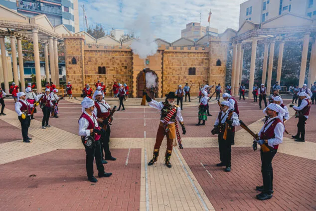 Imagen: Moros y Cristianos en Calp