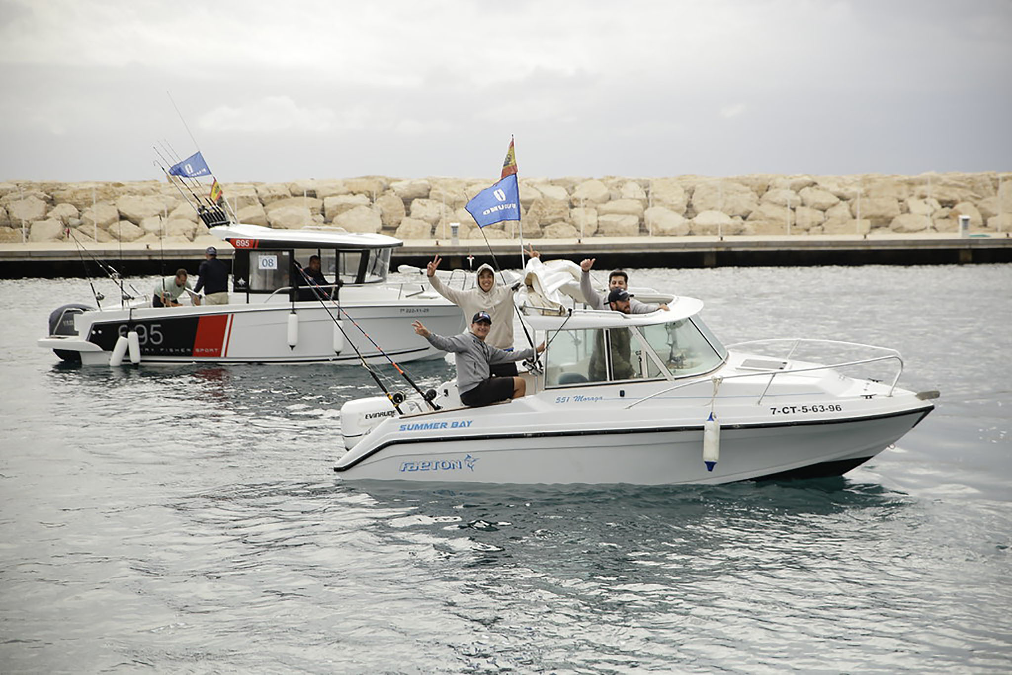 Moraira se consolida como referente nacional de la pesca deportiva con dos campeonatos de curricán 4 participantes del xlii edicion campeonato de pesca al currican club nautico moraira