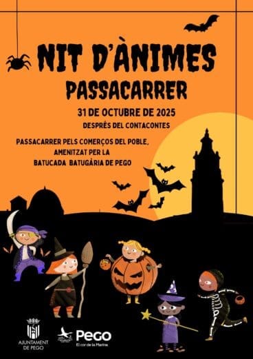 Pasacalle de Halloween en Pego