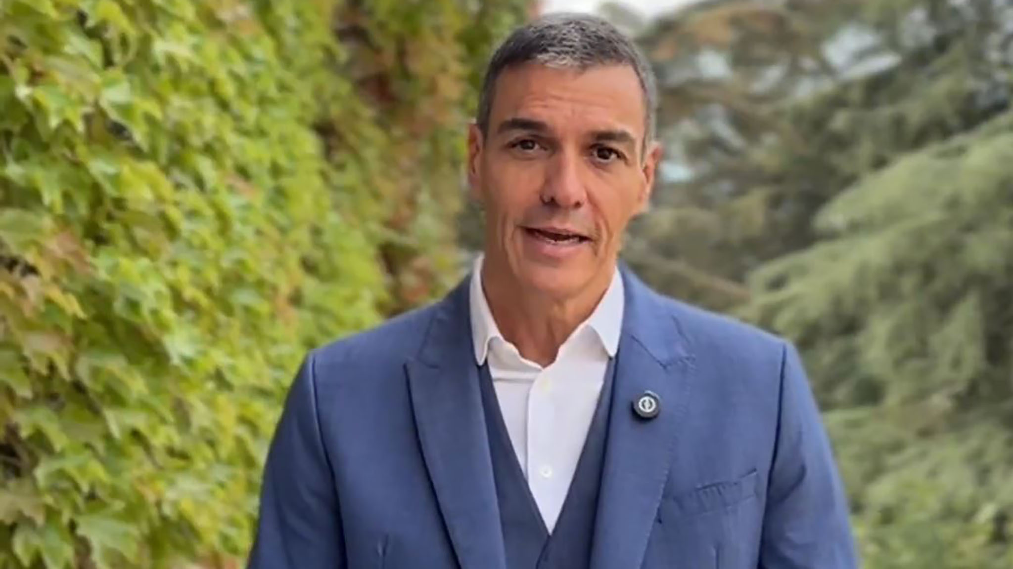 pedro sanchez defiende en un video dejar de cambiar la hora dos veces al ano