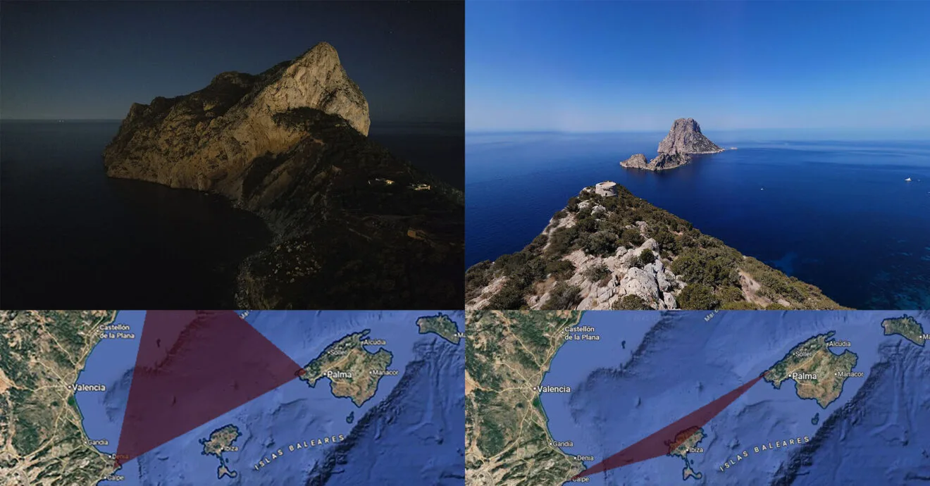 Peñón de Ifach, Calp, Es Vedrà, Ibiza, y el Triángulo del Silencio