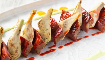 Platos de temporada en Mediterrasian Dénia