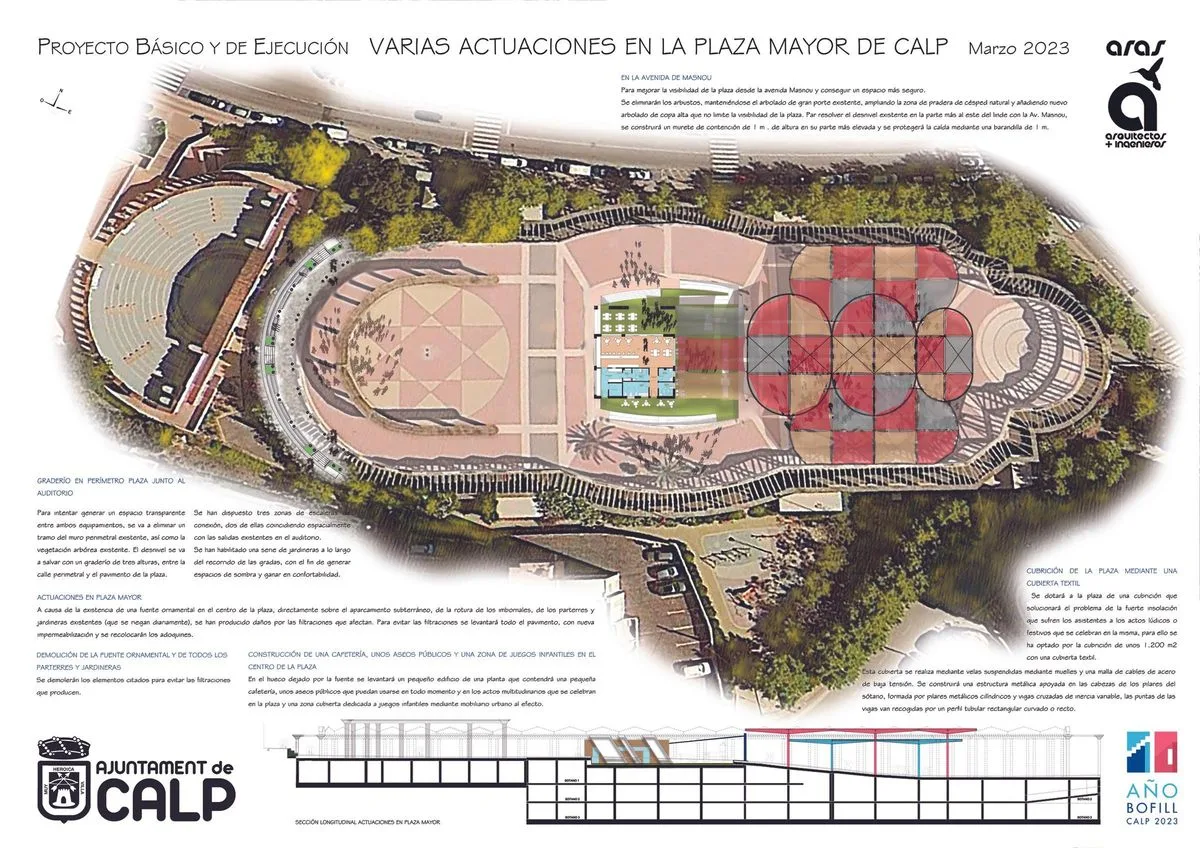 Reforma de la Plaza Mayor de Calp