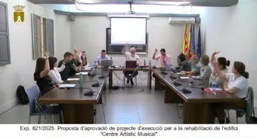 Pleno de octubre 2025 del Ayuntamiento de Pedreguer
