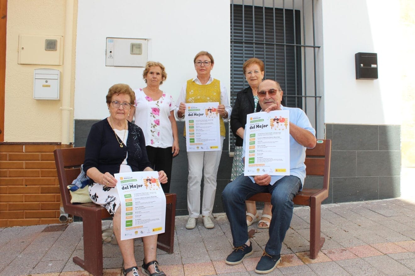 Presentación de la semana de las Personas Mayores en Benitatxell