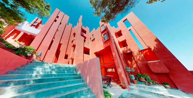 Imagen: Rincón de la Muralla Roja de Calp a través de la visita virtual inmersiva - Imágenes propiedad del Ayuntamiento de Calp y autoría de Lookish Spain