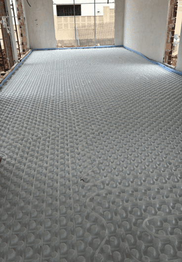 Suelo radiante y fancoil