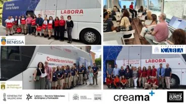 taller de empleo marina alta xiv de creama en el bus labora en benissa pedreguer y xabia