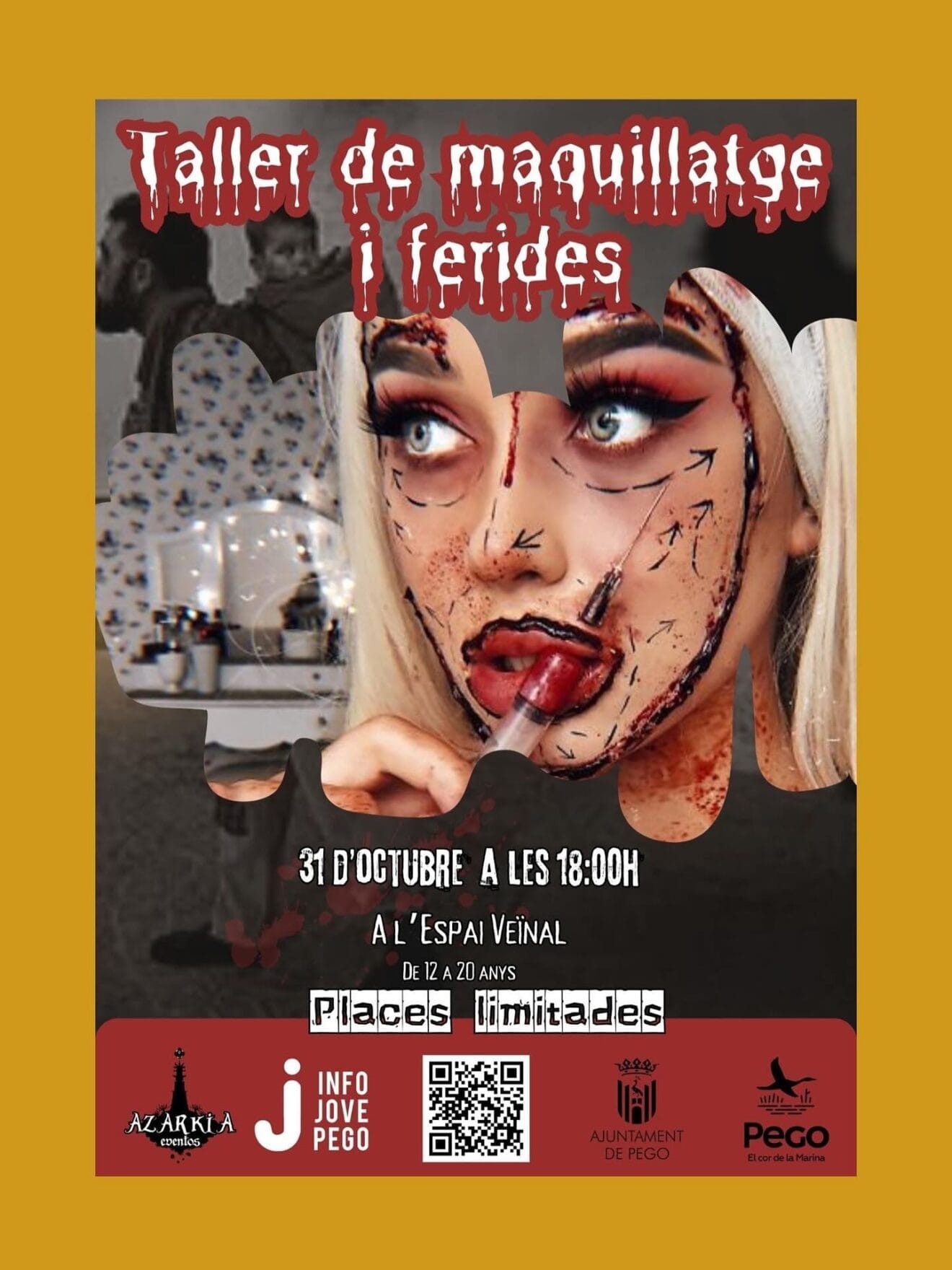 Taller de maquillaje en Pego