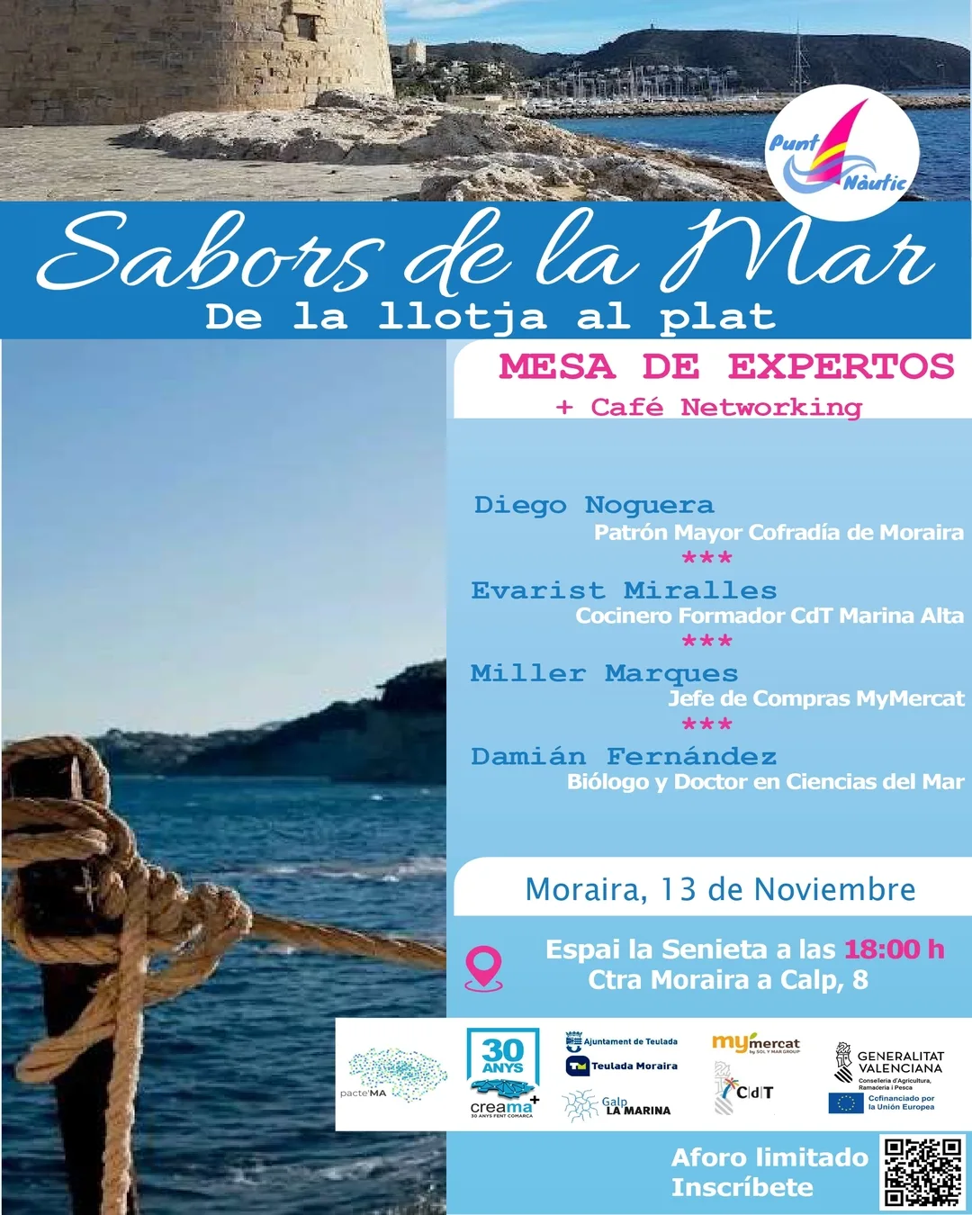 Mesa de expertos en Moraira sobre pesca sostenible