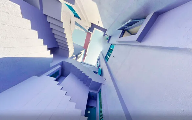 Imagen: Vista de la Muralla Roja de Calp a través de la realidad virtual - Imágenes propiedad del Ayuntamiento de Calp y autoría de Lookish Spain