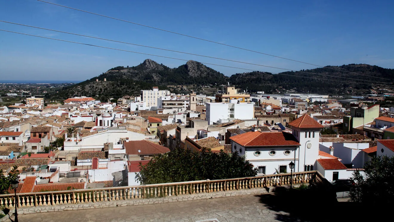 Vistas desde la ermita de Sant Blai de Pedreguer (archivo)