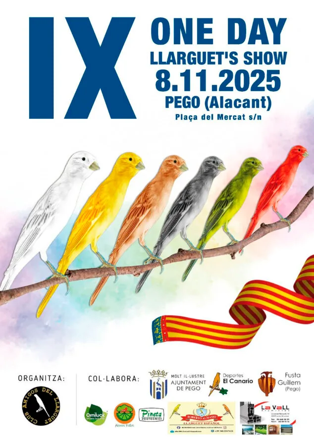 Imagen: Cartel de la novena edición del One Day Llarguet Show en Pego