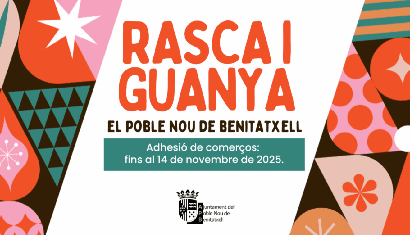 Cartel del «Rasca i Guanya» de Benitatxell