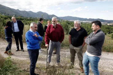 El conseller Miguel Barrachina visita Pego (9)