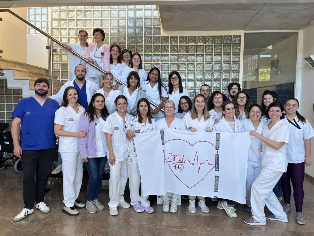 Equipo del Centro de Salud de Pego