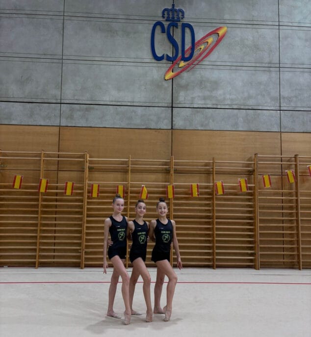 Imagen: Gimnastas del Calpe