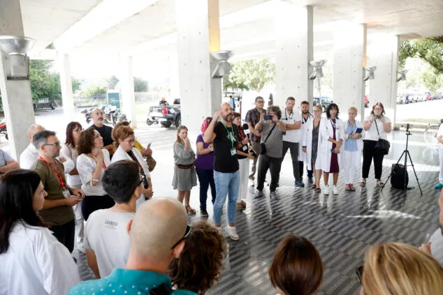joan sarrio presidente del comite de empresa del hospital de denia