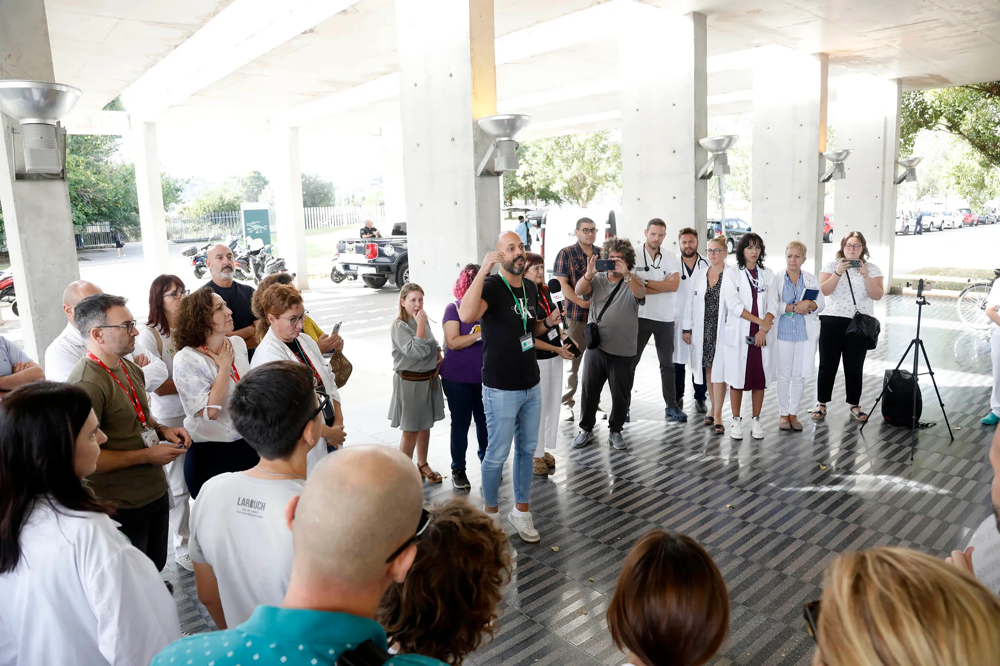 joan sarrio presidente del comite de empresa del hospital de denia