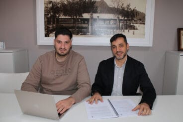 jordi ruiz concejal de hacienda de ondara y jose ramiro alcalde de ondara