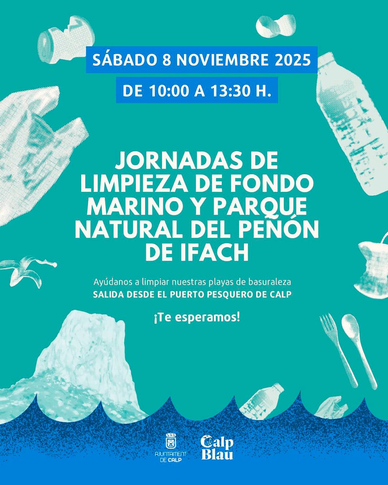 Jornada de acción de las Calp Blau 2025, 'Resiliencia y Acción por el Litoral de Calp'