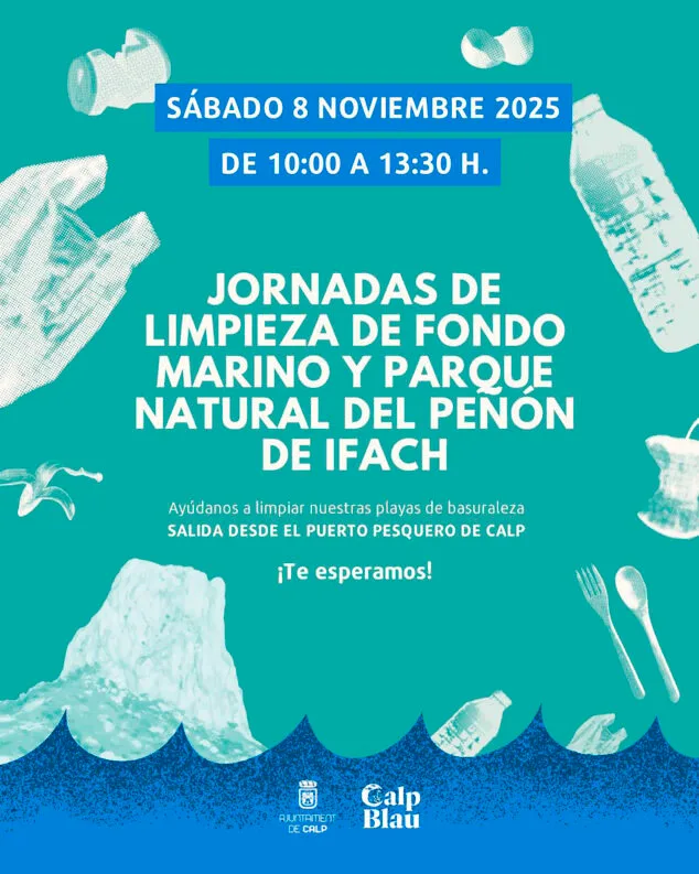 «Resiliencia y Acción por el Litoral de Calp»: ciencia, activismo y educación ambiental se dan cita en Calp Blau 2025 5 Imagen: Jornada de acción de las Calp Blau 2025, 'Resiliencia y Acción por el Litoral de Calp'