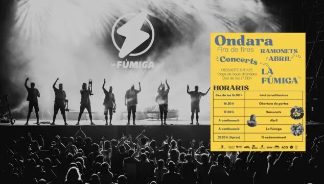 la fumiga en el concierto de la merce en barcelona archivo artur gavalda