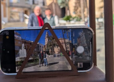los primeros puntos selfie de la comunitat valenciana en pego