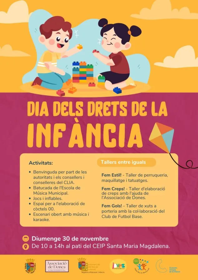 Imagen: Los talleres entre iguales ‘Hacemos Estilo’ (Fem Estil), ‘Hacemos Crêpes’ (Fem Creps) y ‘Hacemos Goles’ (Fem Gols) son una iniciativa ideada por el CLIA en la que los propios consejeros y consejeras estarán al frente