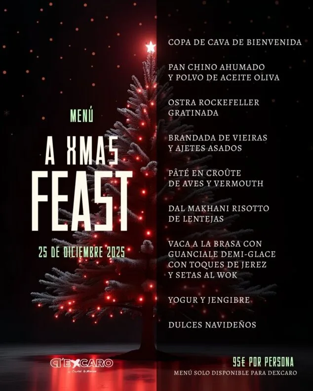 Bild: Weihnachtsmenü vom 25. Dezember im D'Excaro – EIN WEIHNACHTSFEST