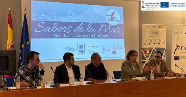 Imagen: Mesa de expertos en la jornada de Moraira
