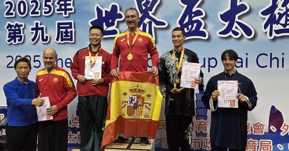 miguel signes oro mundial en taichi
