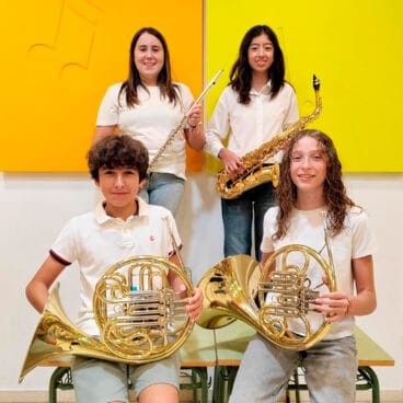 Nuevos músicos de la Agrupació Musicomunicipal Santa Maria Magdalena de Benitatxell en 2025