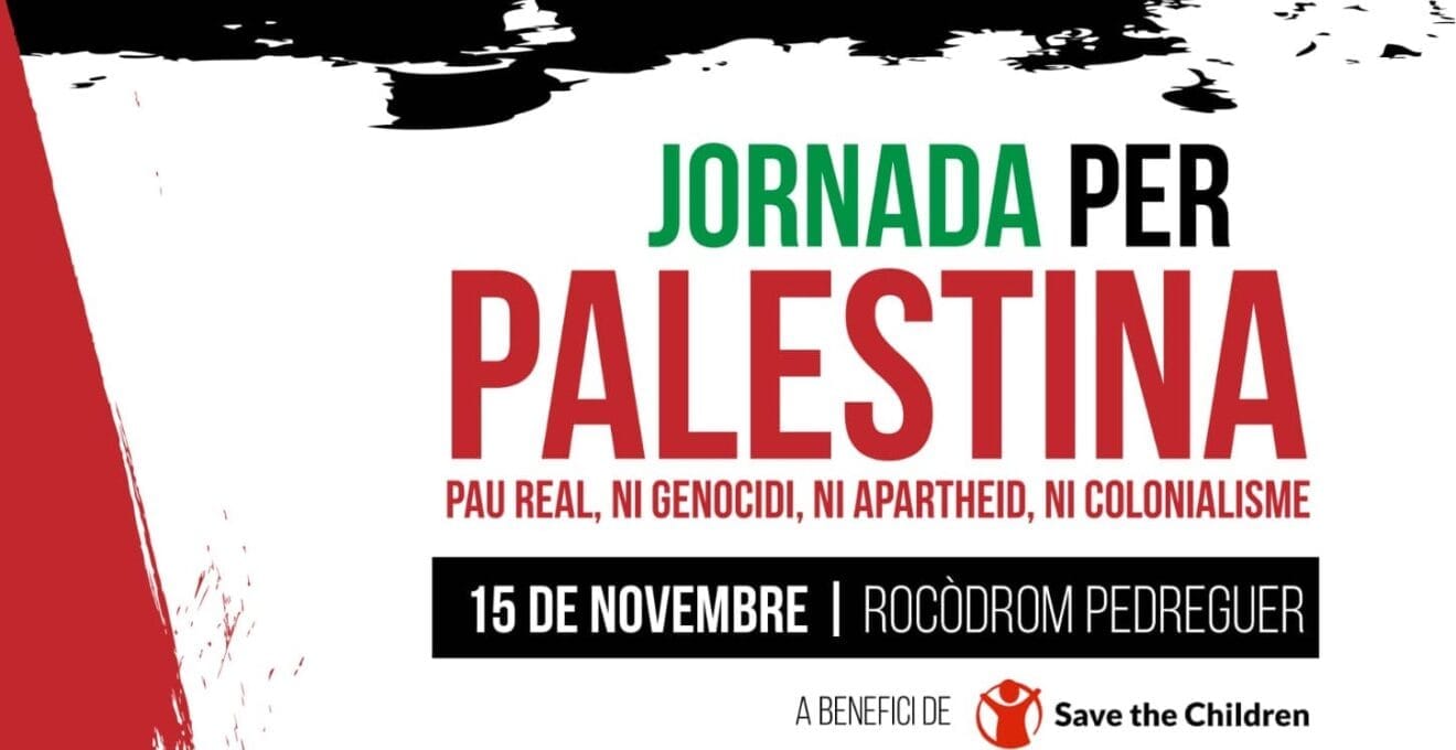 Portada Jornada per Palestina en Pedreguer