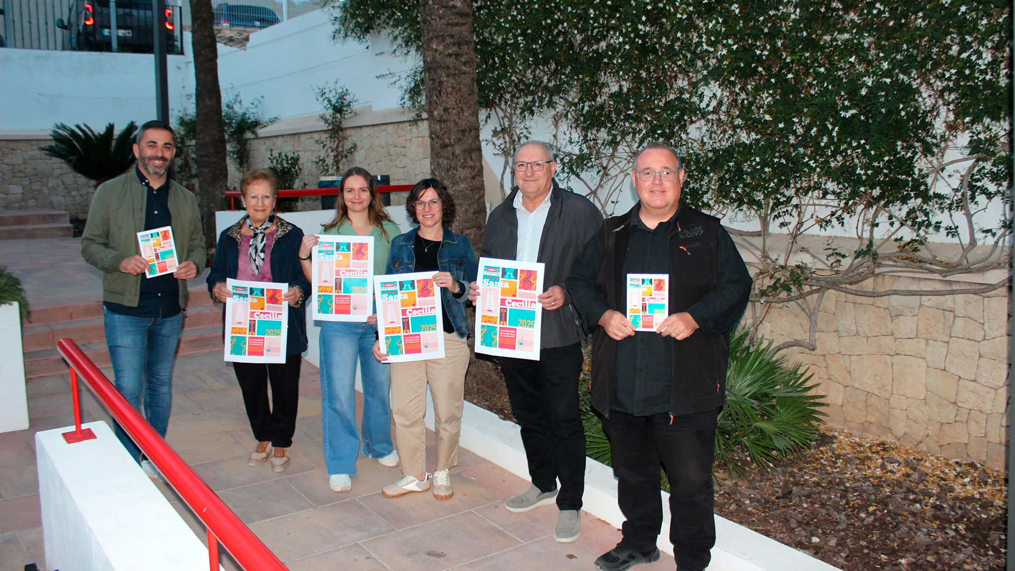 presentacion de los actos por santa cecilia en