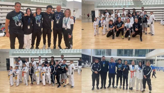 Imagen: Representación del Club Taekwondo Athenea de Calp en la I Jornada de los Jocs Esportius y Liga Autonómica