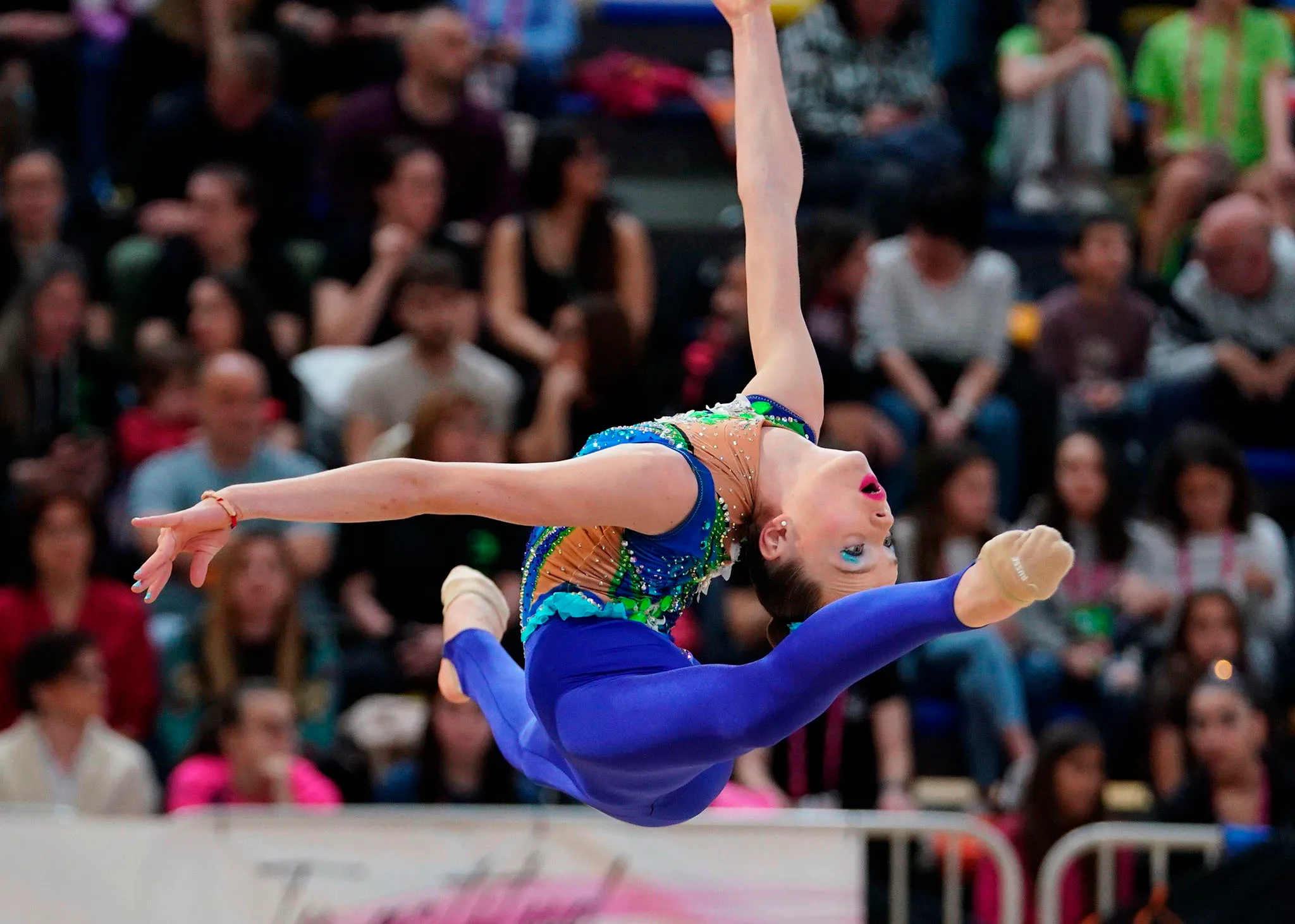 sophie oreilly gimnasta de calp seleccionada para la jornada de captacion de talentos 2025 de la real federacion espanola de gimnasia