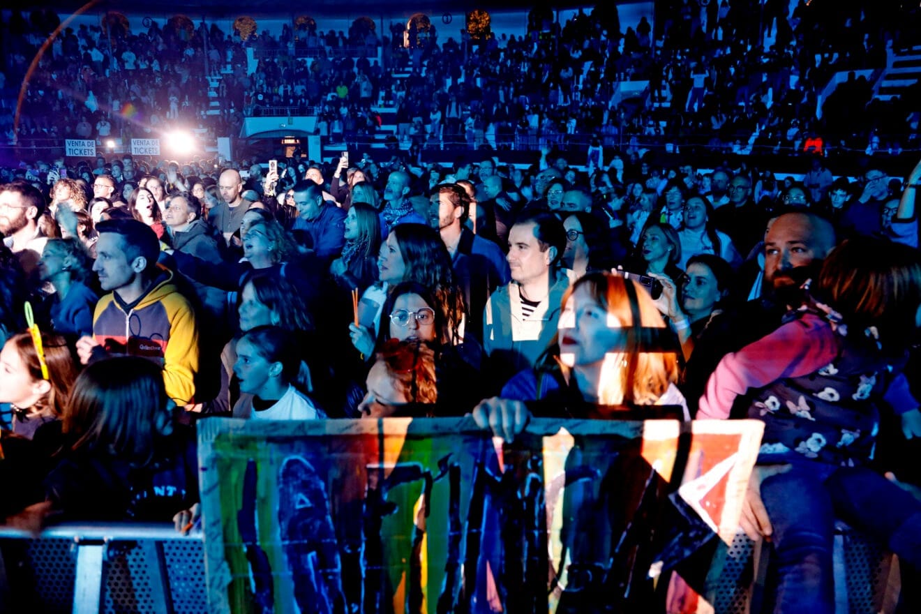 El público durante el concierto de La Fúmiga en Ondara