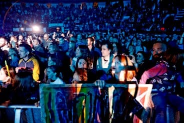 El público durante el concierto de La Fúmiga en Ondara