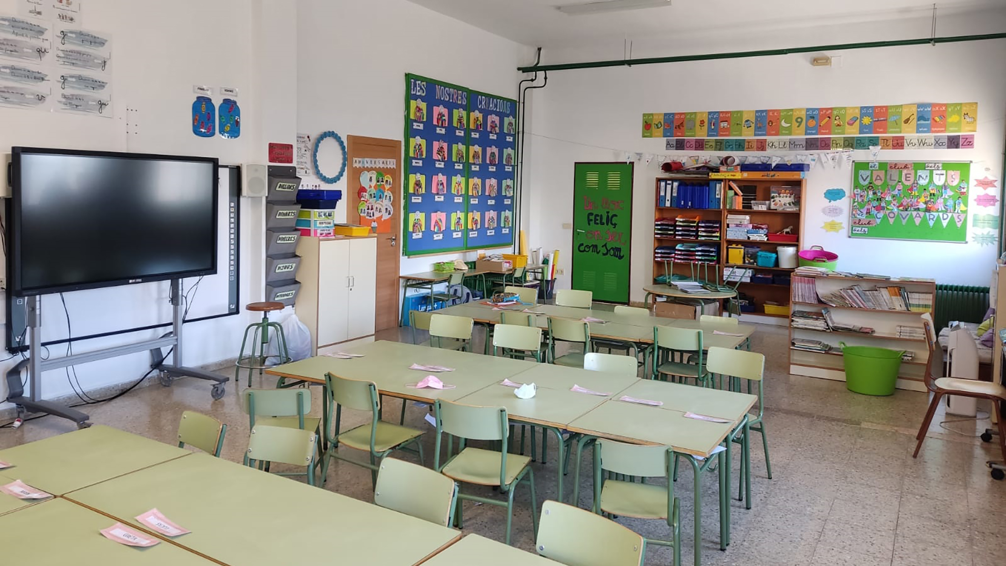 un aula de un centro educativo de la marina alta archivo