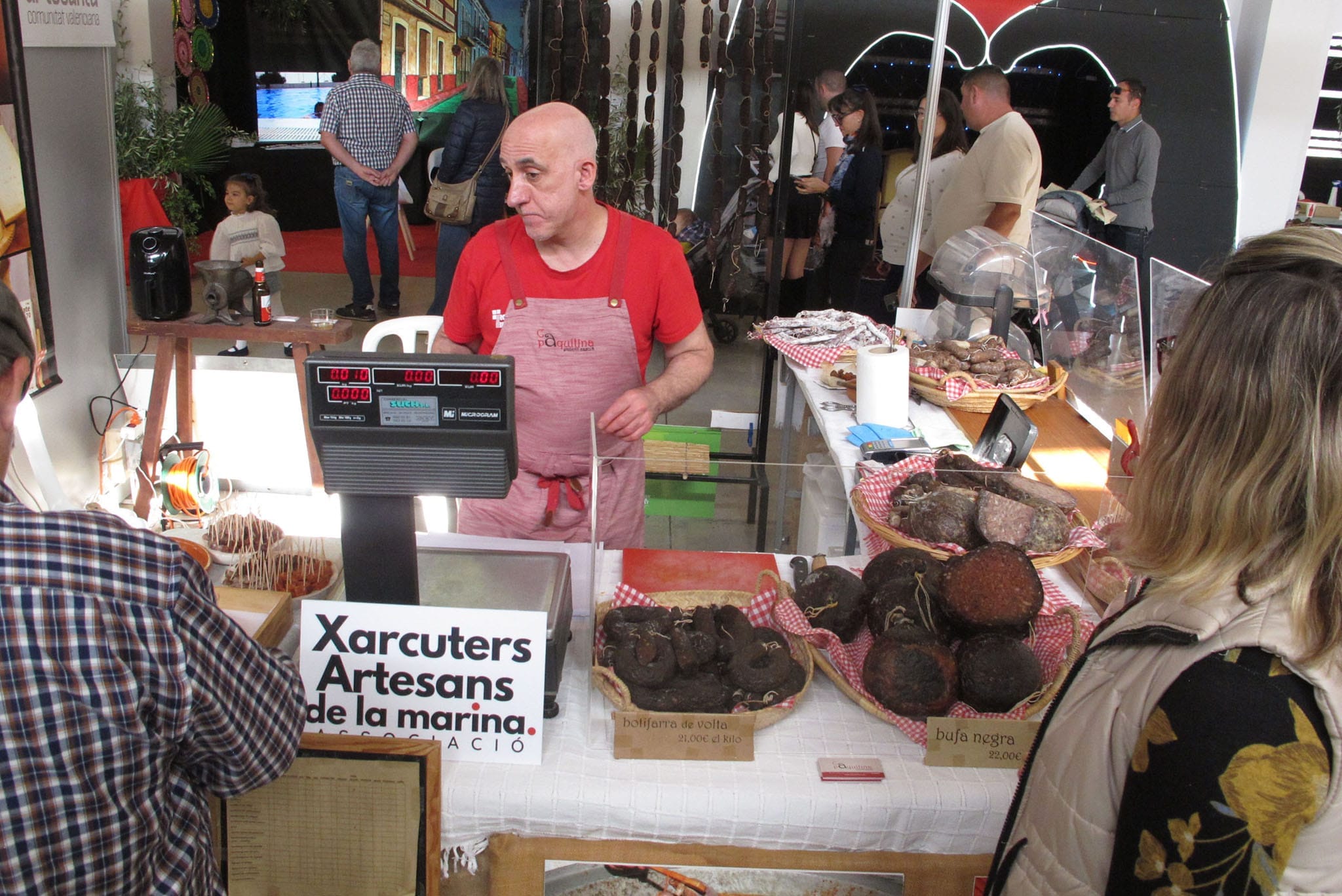 xarcuters artesans de la marina en la viii fira marina alta en ondara
