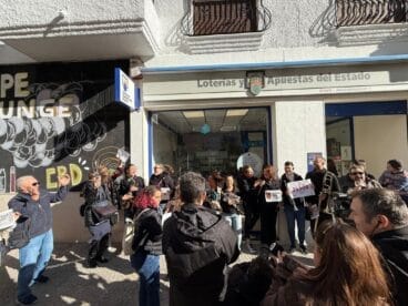 Así ha celebrado Moraira el cuarto premio de la Lotería de Navidad 2