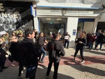 Así ha celebrado Moraira el cuarto premio de la Lotería de Navidad 9