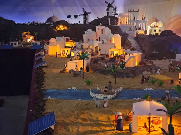 Imagen: Belén de playmobil en Calp - Imagen del Ajuntament de Calp